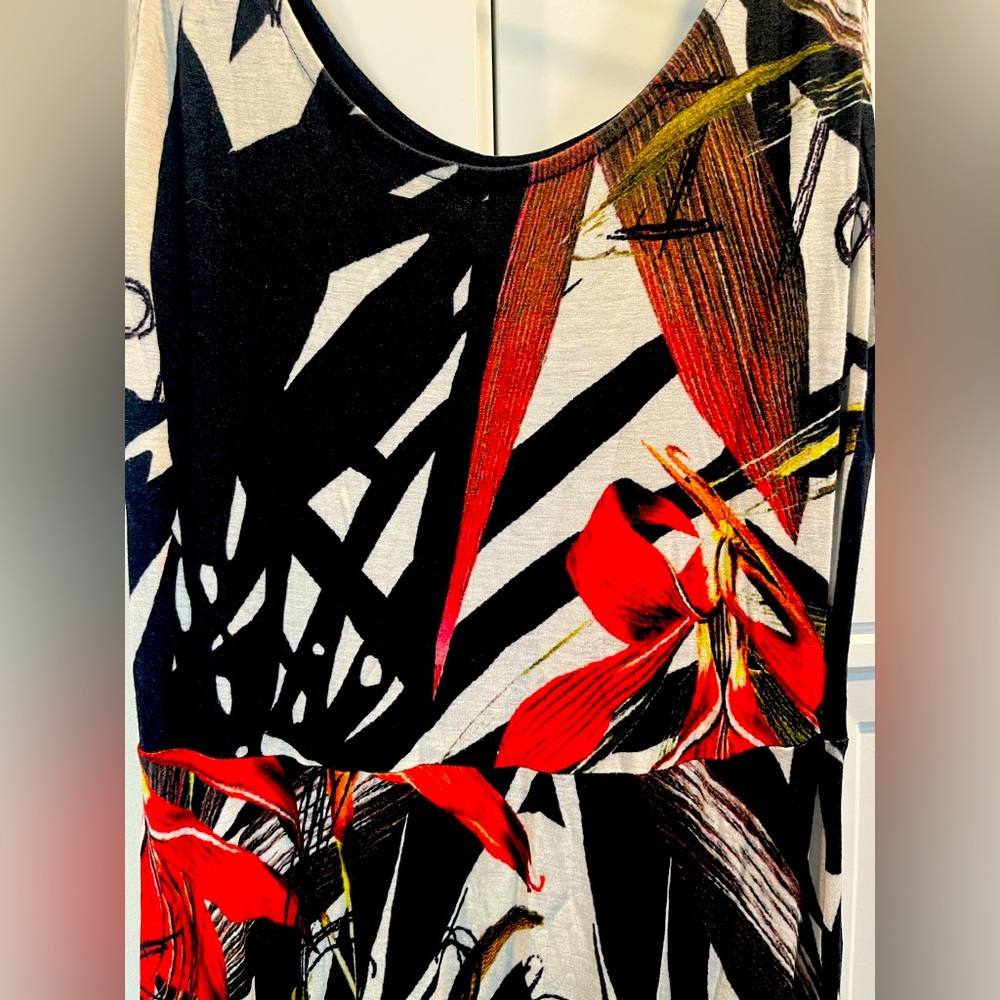 Desigual flowered dress sz small